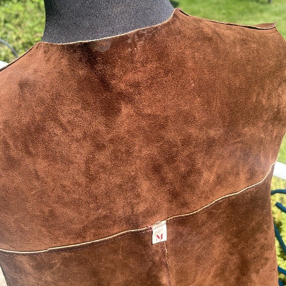 70’s suede shingaling vest# - Picture 6 of 7